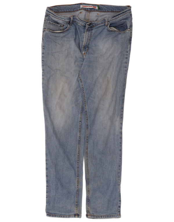 Carrera Herren 700 Straight Jeans W40 L33 Blaue Baumwolle