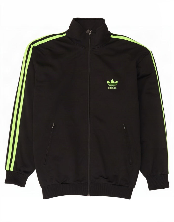 Adidas Herren Trainingsanzug Top Jacke Medium Schwarz