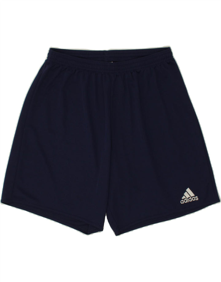 ADIDAS Mens Aeroready Sport Shorts Large  Navy Blue Polyester Vintage Adidas and Second-Hand Adidas from Messina Hembry 