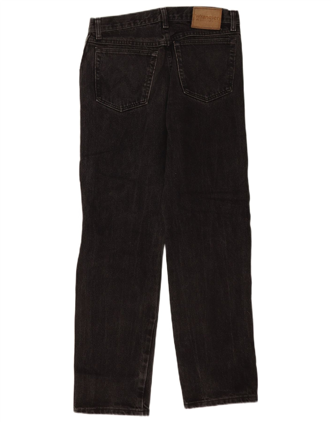 Wrangler Herren Straight Jeans W28 L29 Schwarz