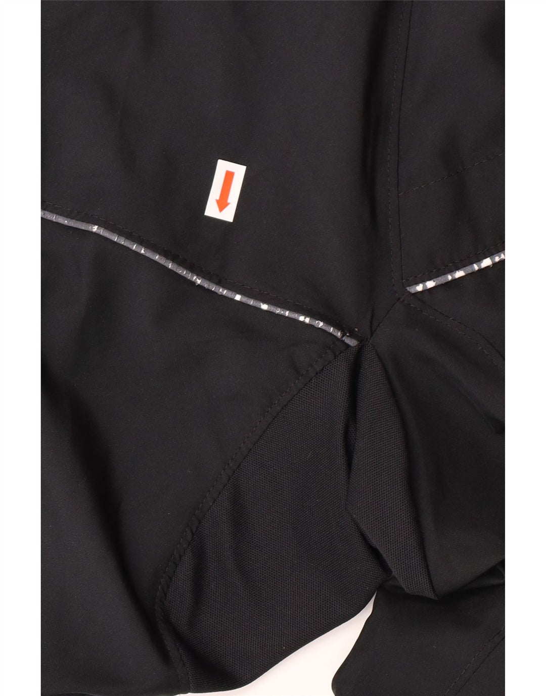 NIKE Herren Regenjacke UK 42/44 Large Schwarz Polyester