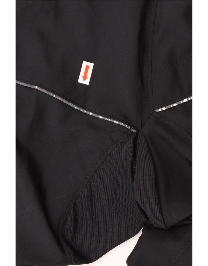 NIKE Herren Regenjacke UK 42/44 Large Schwarz Polyester