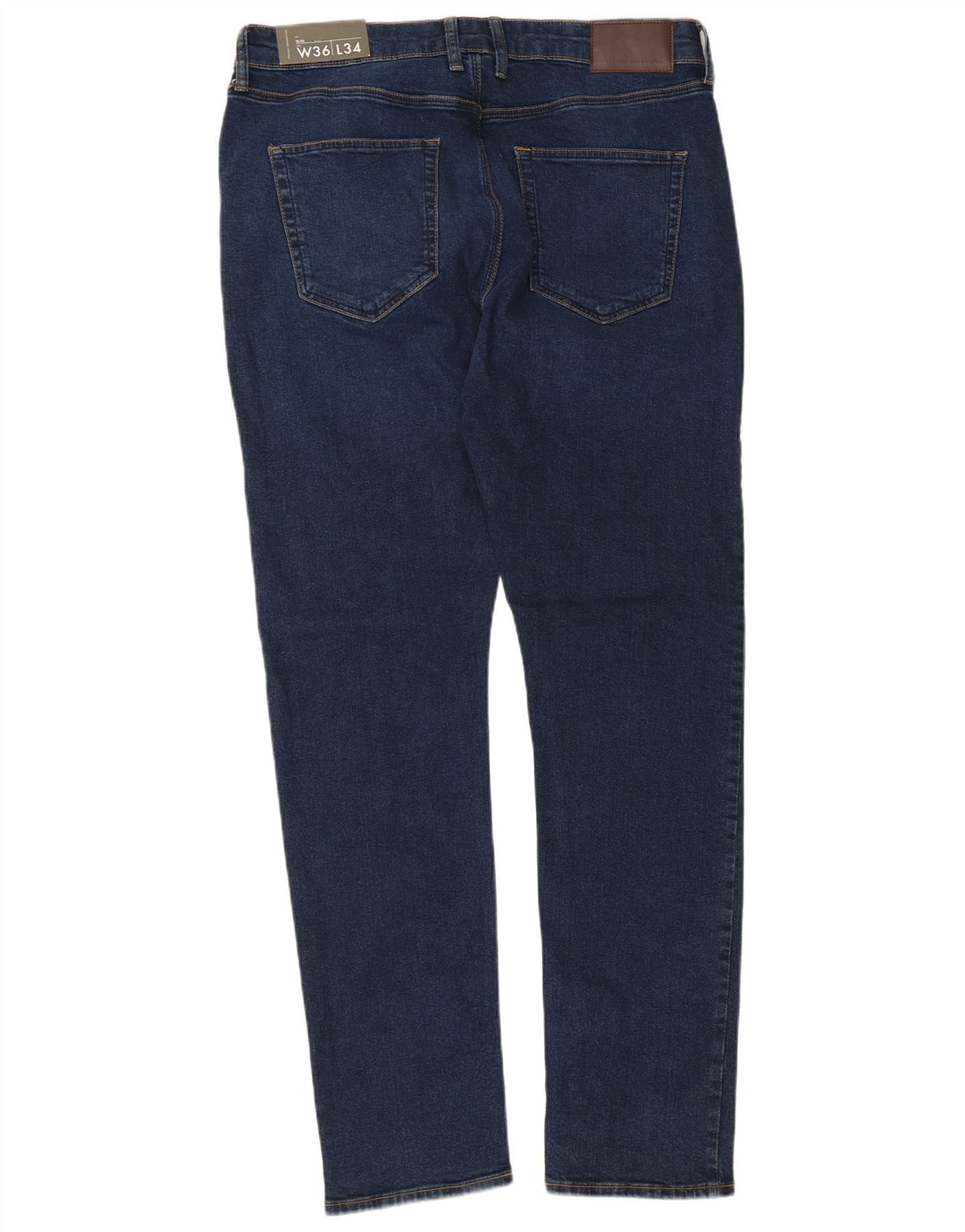 French Connection Herren Slim Jeans W36 L34 Blaue Baumwolle