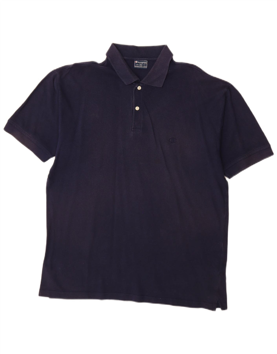 Champion Herren Poloshirt XL Marineblau Baumwolle