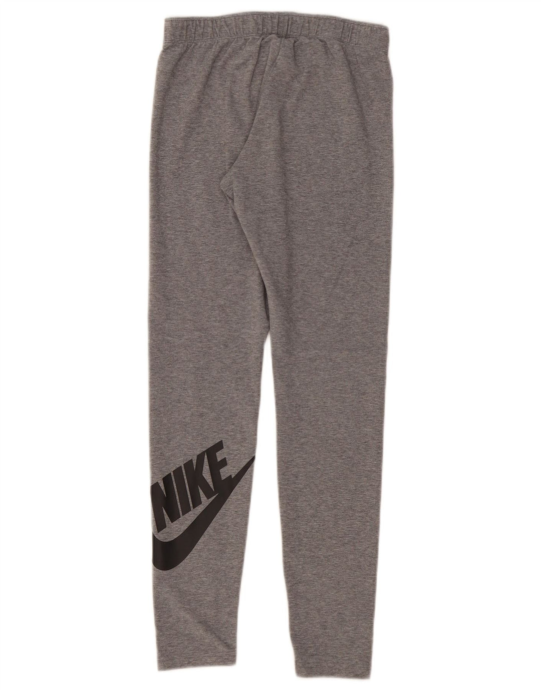 Nike Womens Graphic Leggings UK 12 Mittelgrau gefleckte Baumwolle