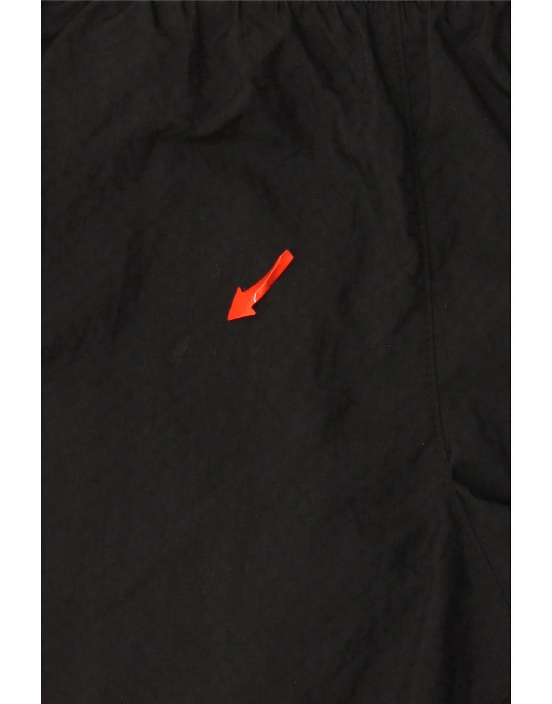 Nike Damen Graphic Sport Shorts UK 14 Large Schwarz Nylon