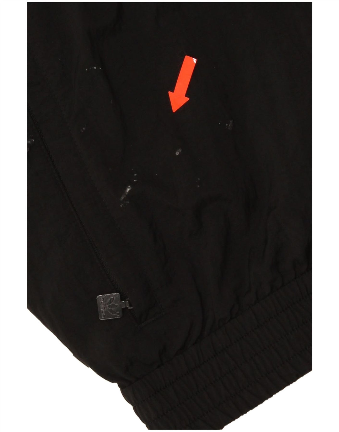 Adidas Herren Loose Fit Bomberjacke UK 42 XL Schwarz Polyamid