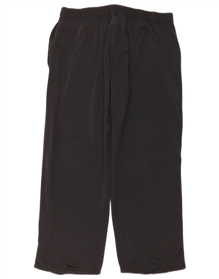 Reebok Herren-Trainingshose, groß, aus schwarzem Polyester