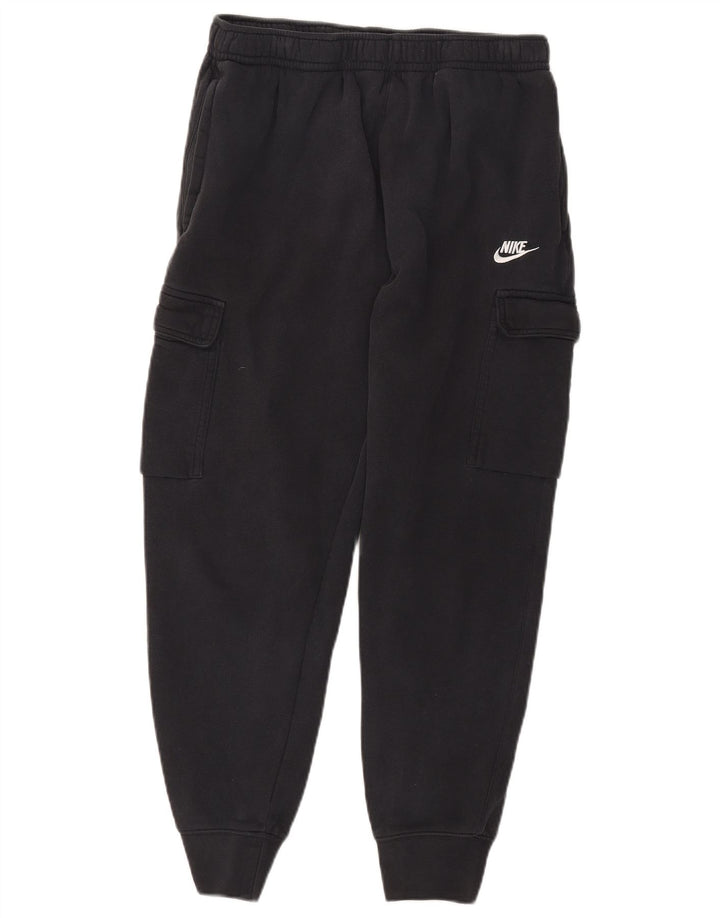 Nike Herren Cargo-Trainingshose, Jogginghose, Größe L, Schwarz, Baumwolle