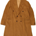 Vintage Herren Zweireiher Mantel UK 36 Small Beige