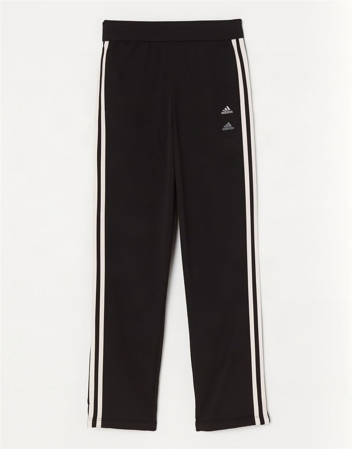 Adidas Damen Trainingshose UK 10 Small Schwarz Polyamid