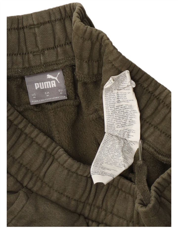 Puma Herren-Trainingshose, Jogginghose, mittlere Khaki-Baumwolle