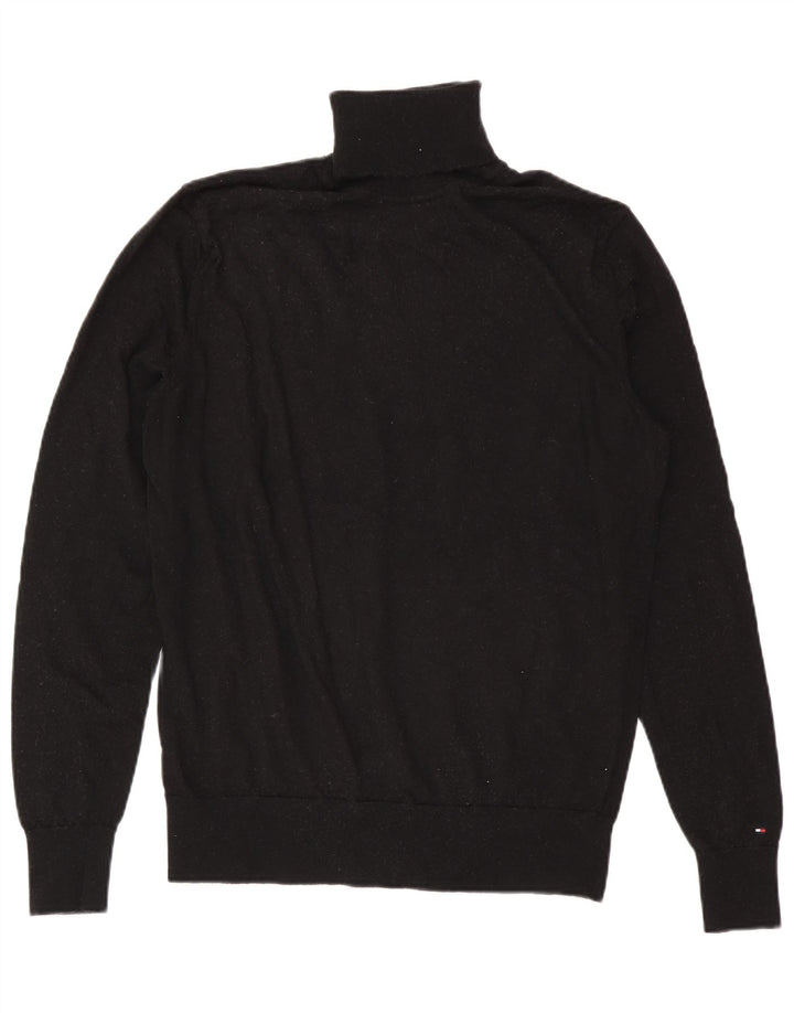 Tommy Hilfiger Herren-Pullover mit Rollkragen, 2XL, schwarze Wolle