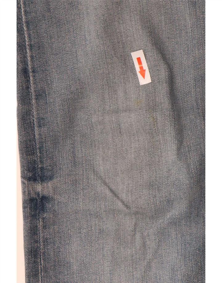 Guess Herren Slim Jeans W32 L32 Blaue Baumwolle