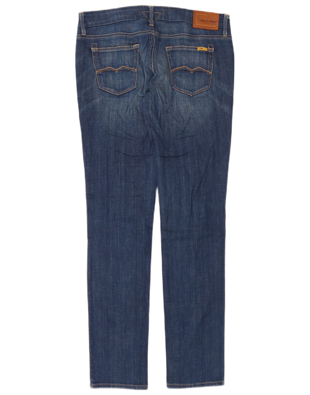 Meltin' Pot Damen Mika Slim Jeans W29 L32 Blaue Baumwolle