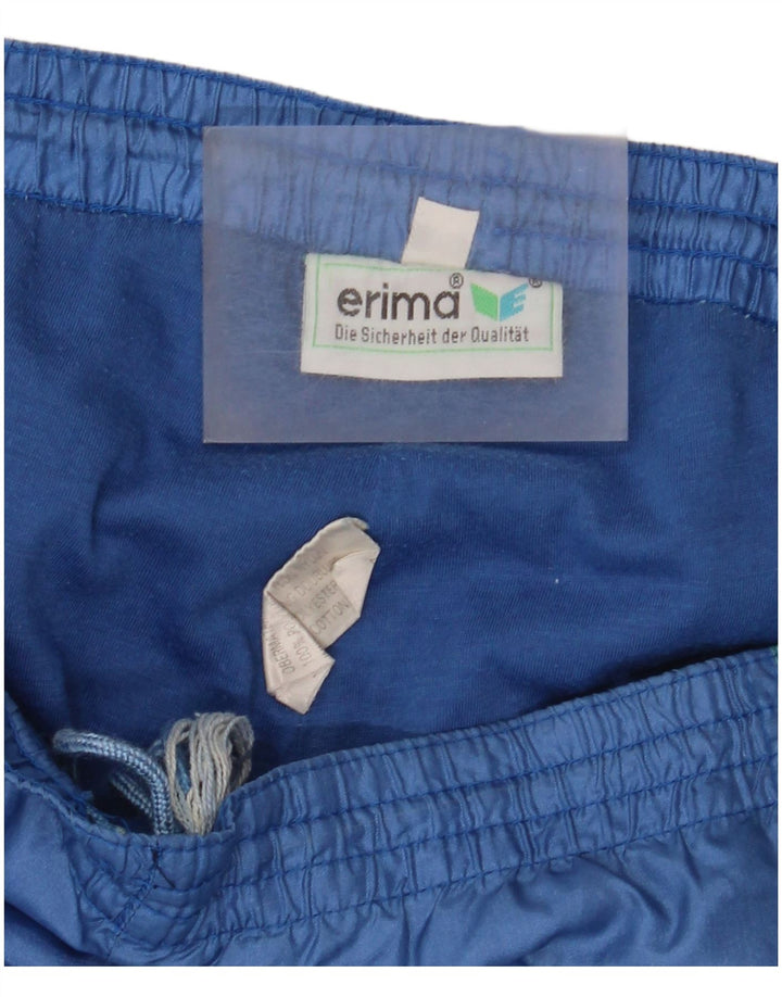 Erima Herren-Trainingshose, Jogginghose, groß, blaues Colourblock-Polyamid