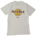 Hard Rock Cafe Herren-T-Shirt mit schöner Grafik, Größe S, aus weißer Baumwolle