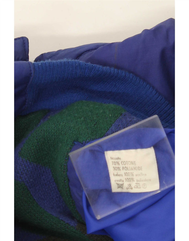 MC Kee's Herren Wendeweste IT 44 XS Blaue Baumwolle