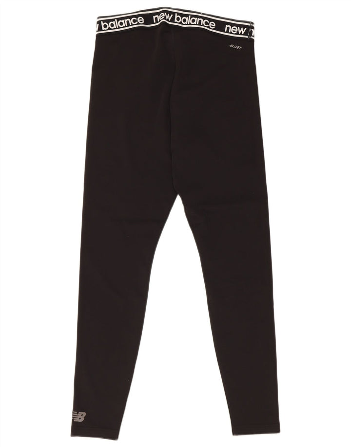 New Balance Damen-Grafik-Leggings, Größe M, W28, L27, Schwarz