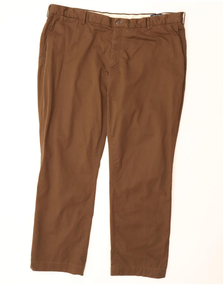 POLO RALPH LAUREN Herren-Chinohose mit klassischer Passform und gerader Passform, W46, L32, Braun