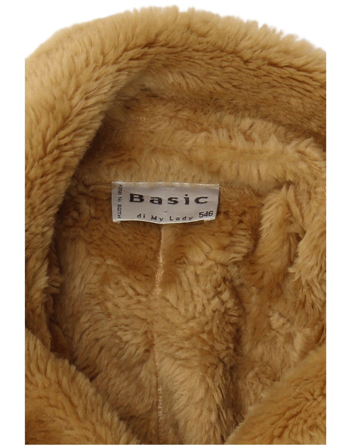 Basic Damen Sherpa Jacke UK 18 XL Beige