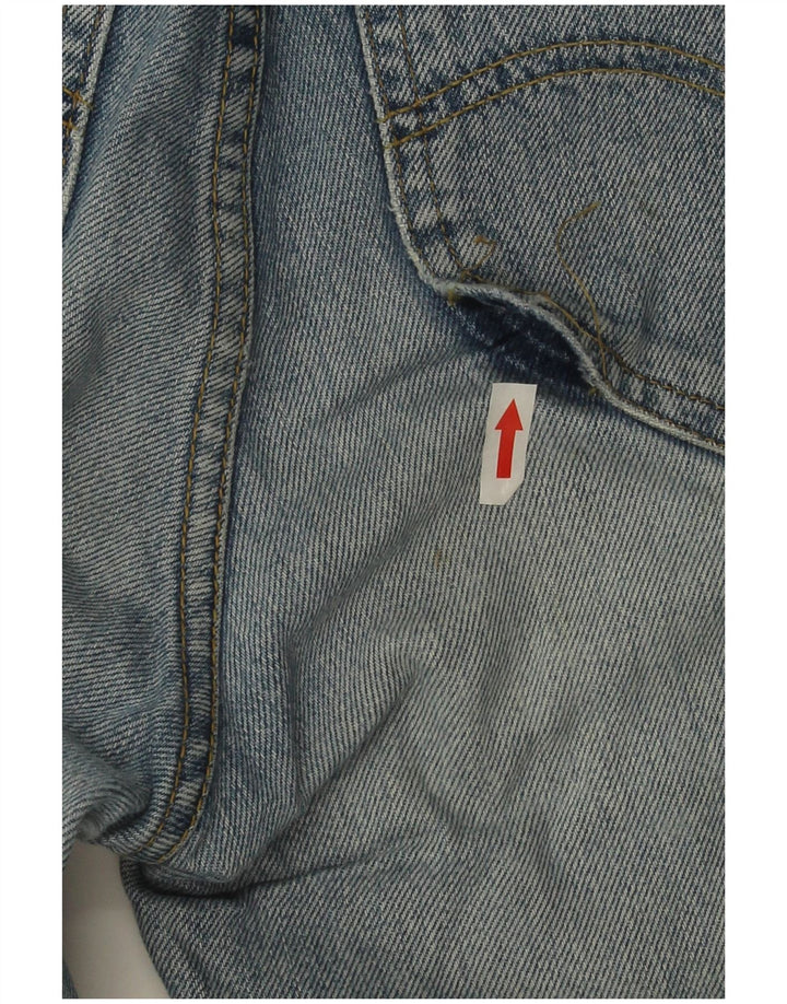 Lee Damen Oklahoma Tapered Jeans W28 L29 Blaue Baumwolle