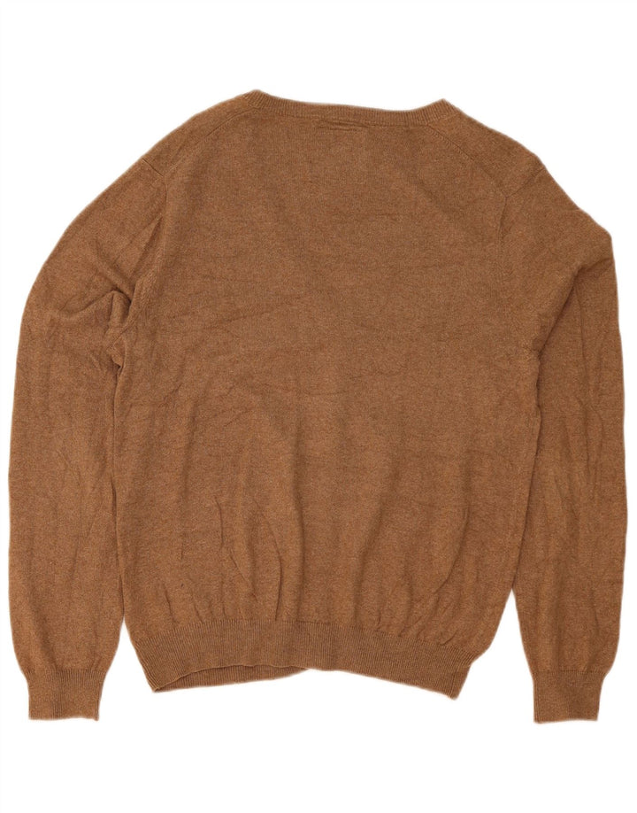 Sun68 Herren-Strickjacke, mittelbeige Baumwolle