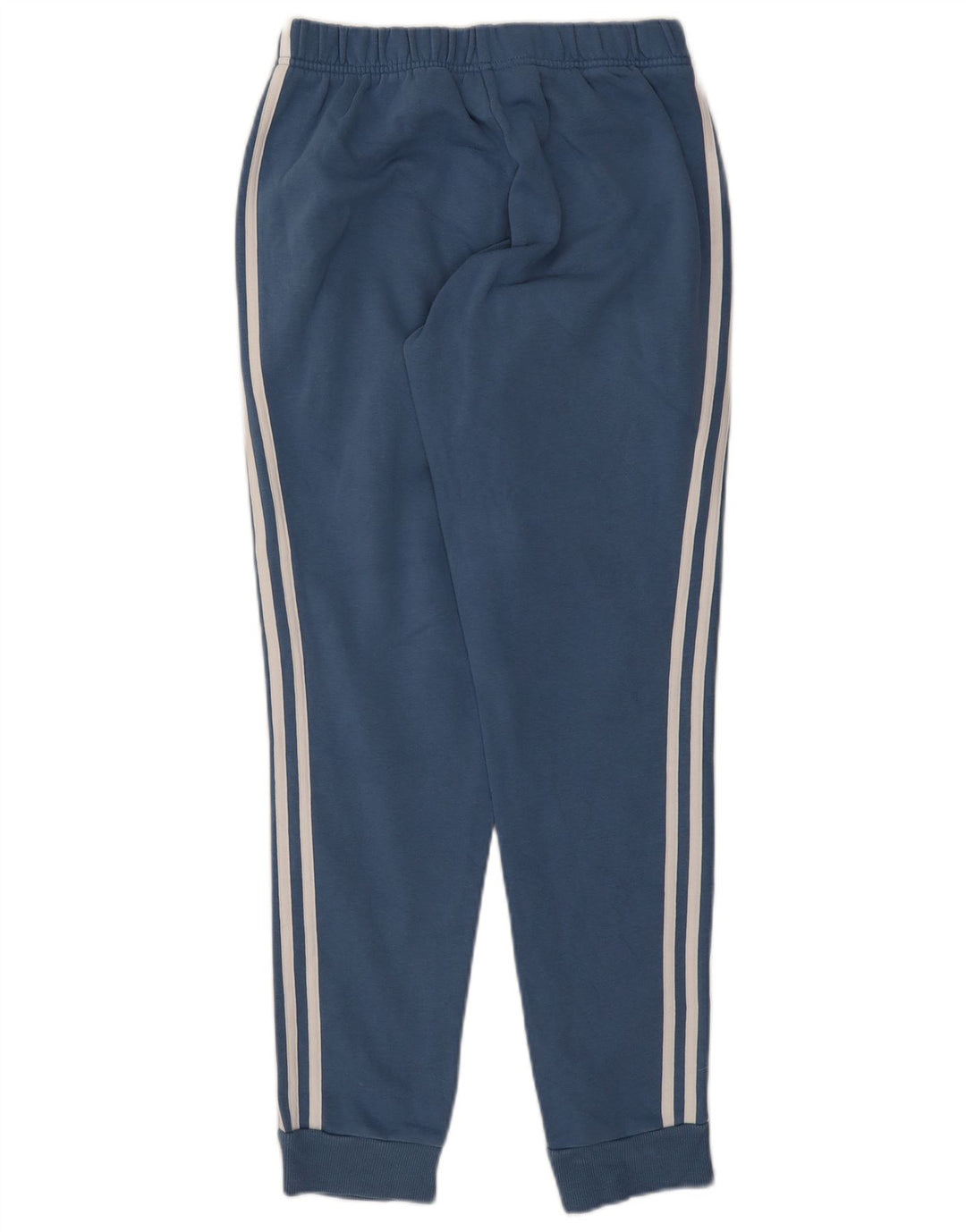 Adidas Herren-Trainingshose, Jogginghose, klein, aus blauer Baumwolle