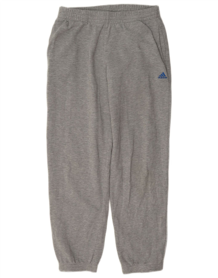 Adidas Herren Trainingshose Jogger mittelgraue Baumwolle