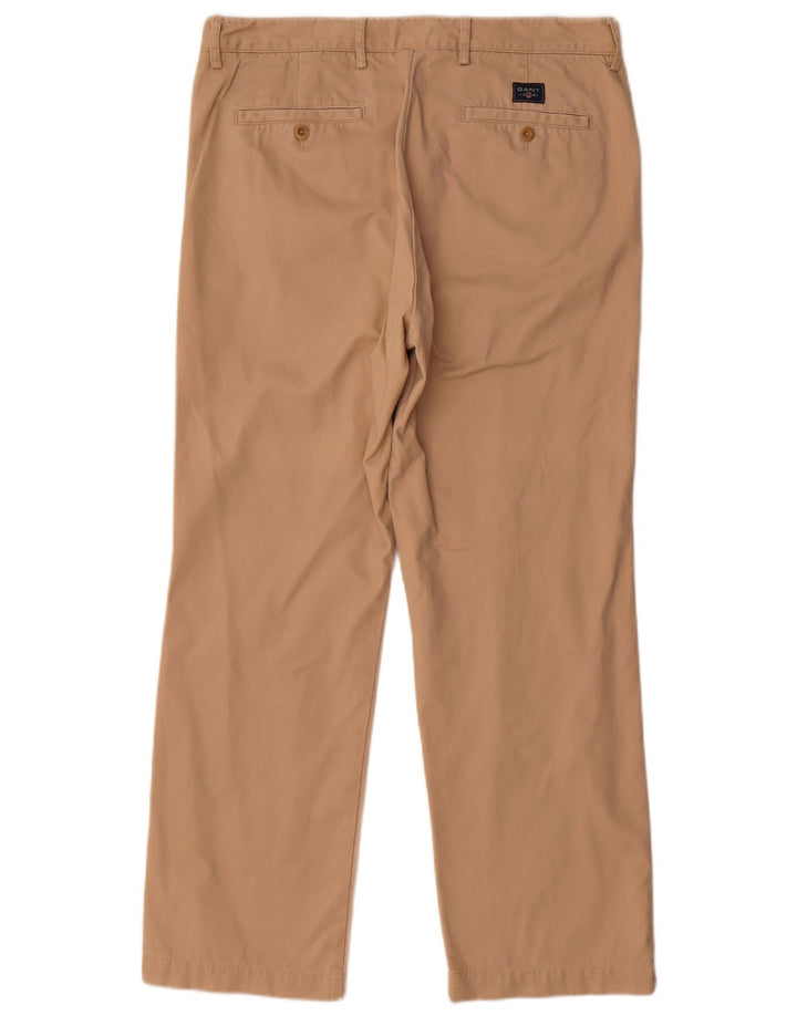 GANT Herren New Haven Regular Fit gerade Chinohose W35 L30 Beige