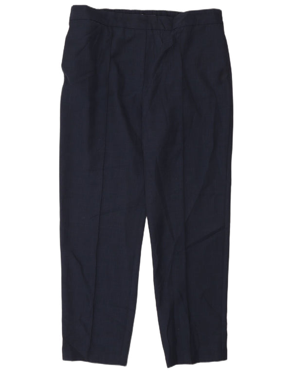 Marks & Spencer Damen gerade Chino-Hose, UK 18, XL, W36, L30, Marineblau