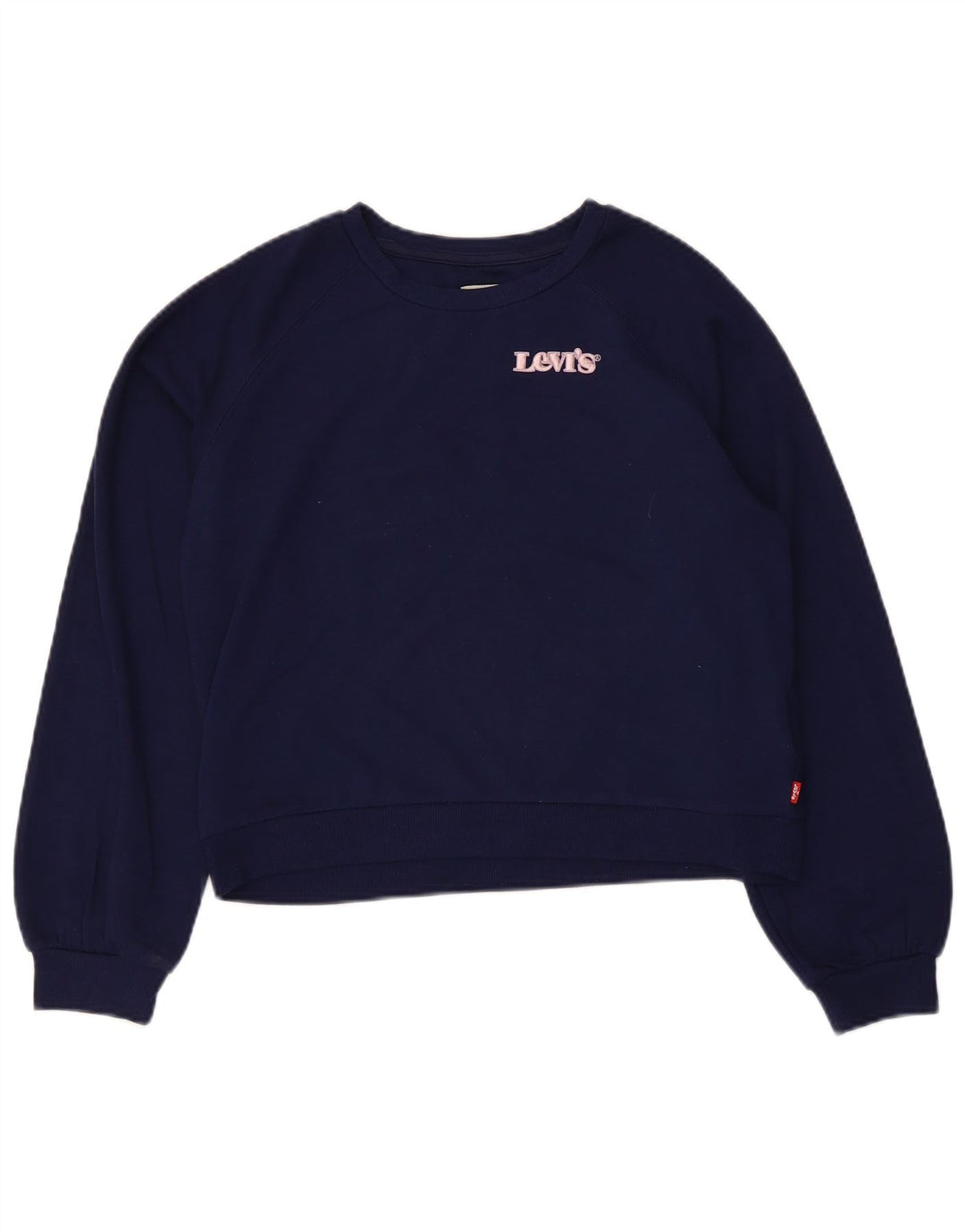 Levi's Crop-Sweatshirt für Mädchen, 13–14 Jahre, Marineblau, Polyester