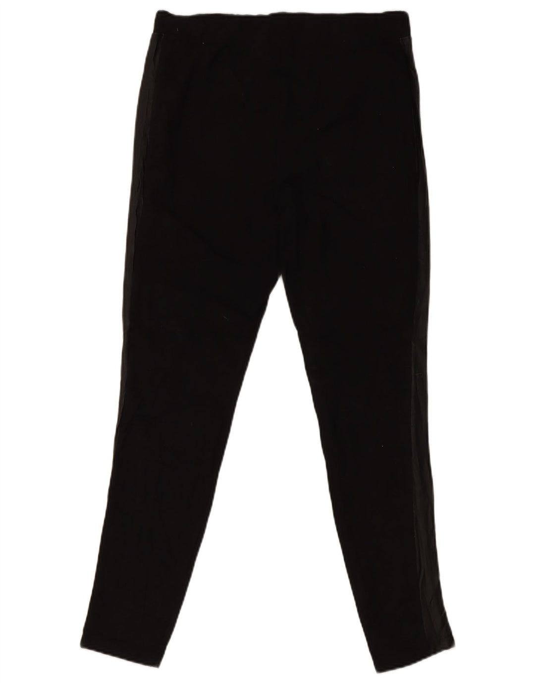 Dkny Damen Leggings UK 14 Large Schwarz Colourblock Baumwolle