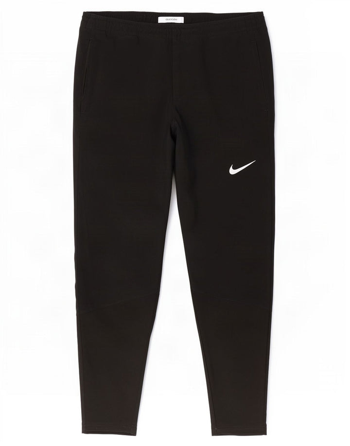 Nike Herren Dri Fit Trainingshose Mittelschwarzes Polyester