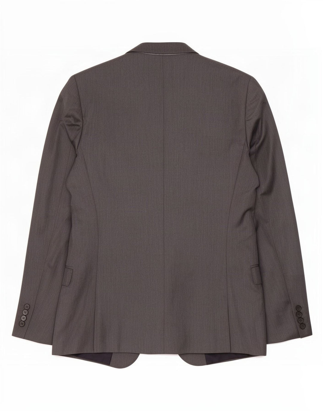 Zara Herren-Blazer mit 2 Knöpfen, EU 48, mittelgraues Polyester