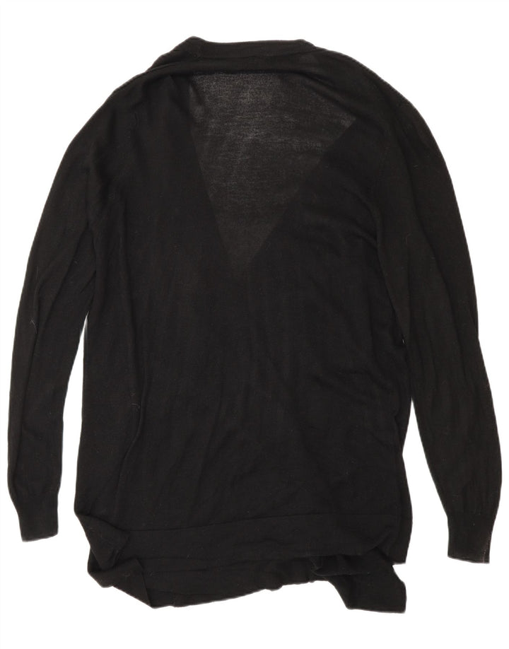Marks & Spencer Offener Damen-Cardigan-Pullover UK 14 Medium Schwarz