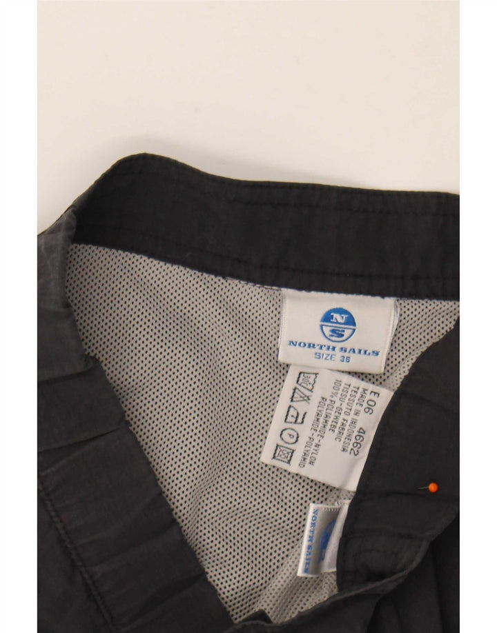 North Sails Herren-Badeshorts mit Grafik, groß, marineblaues Nylon
