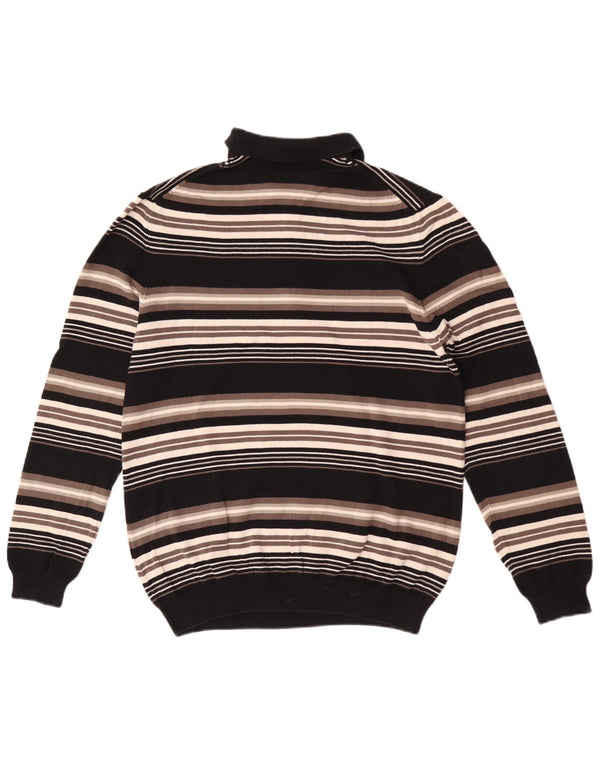 Lotto Damen-Pullover mit Polokragen, Gr. 14, groß, mehrfarbig, gestreift