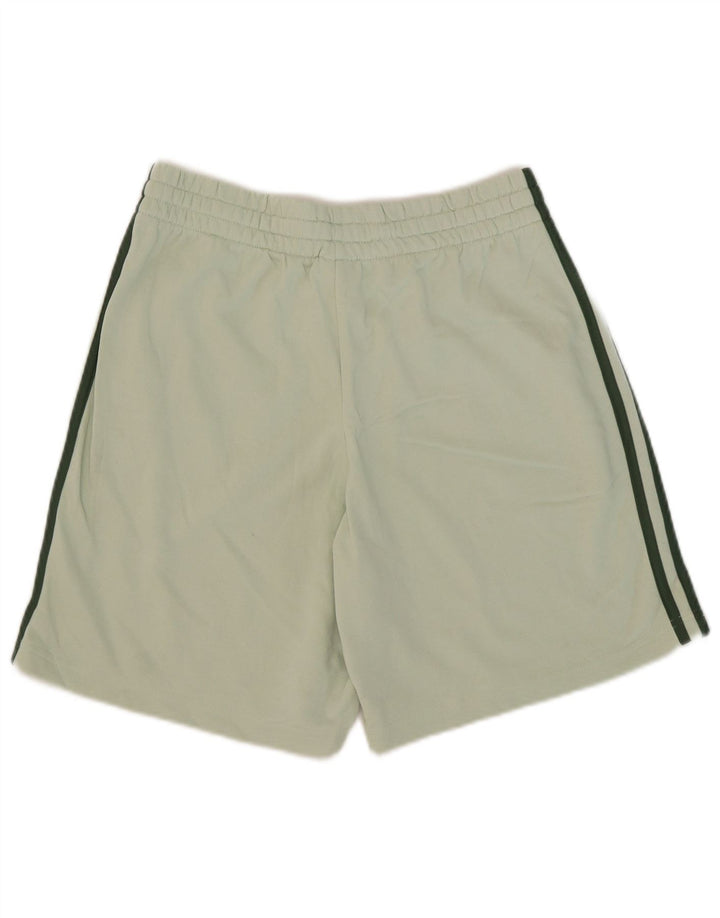 Adidas Herren Sportshorts mittelgrüne Baumwolle