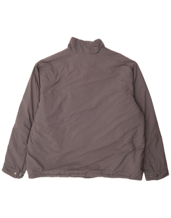 Columbia Herren-Windbreaker-Jacke, UK 44, 2XL, graues Nylon