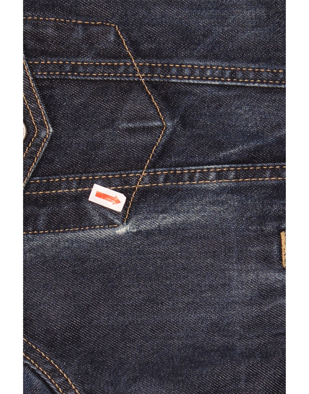 RIFLE Herren Jeansjacke UK 44 2XL Blaue Baumwolle