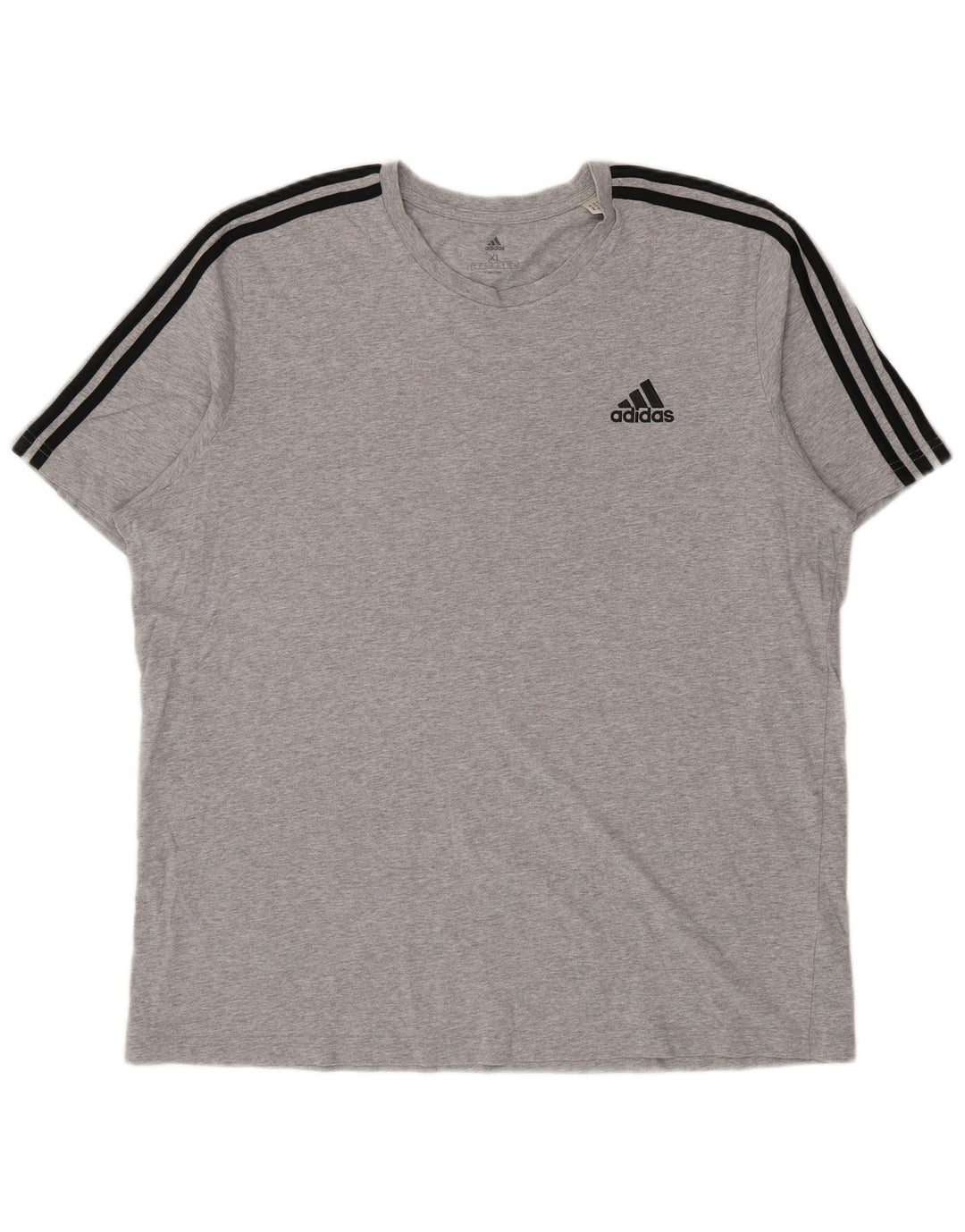 Adidas Herren T-Shirt Top XL Grau Baumwolle