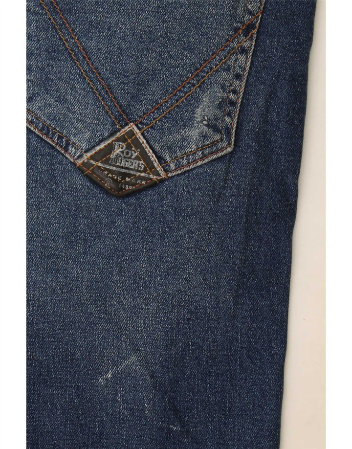 Roy Rogers Damen Slim Jeans W38 L32 Blaue Baumwolle