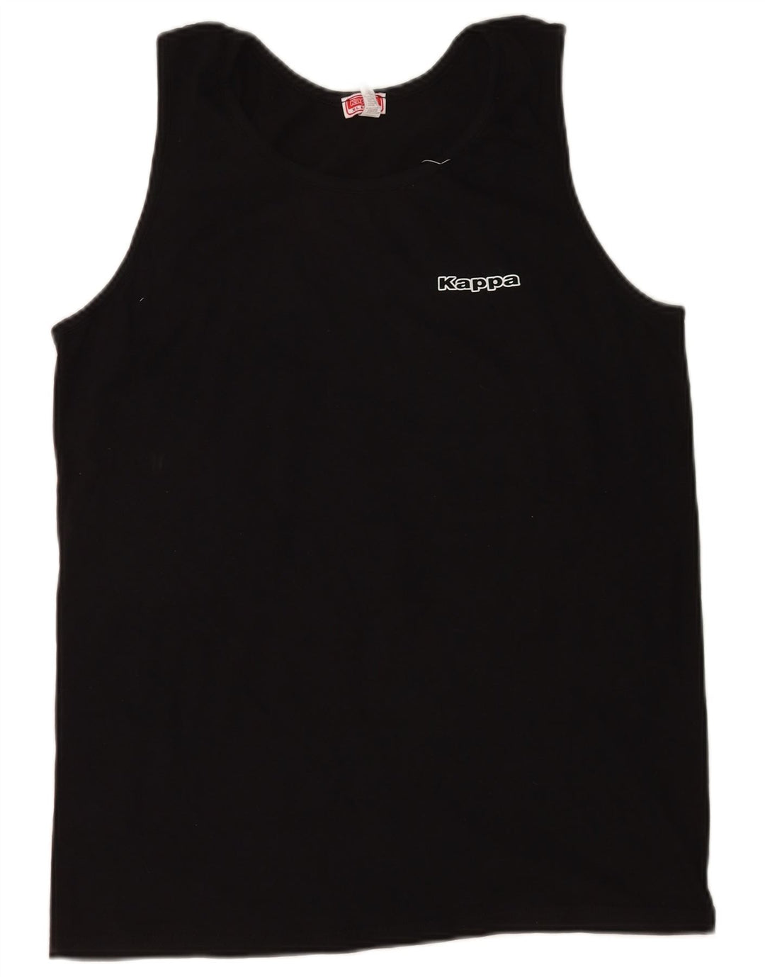 Kappa Herren Weste Top XL Schwarz Baumwolle