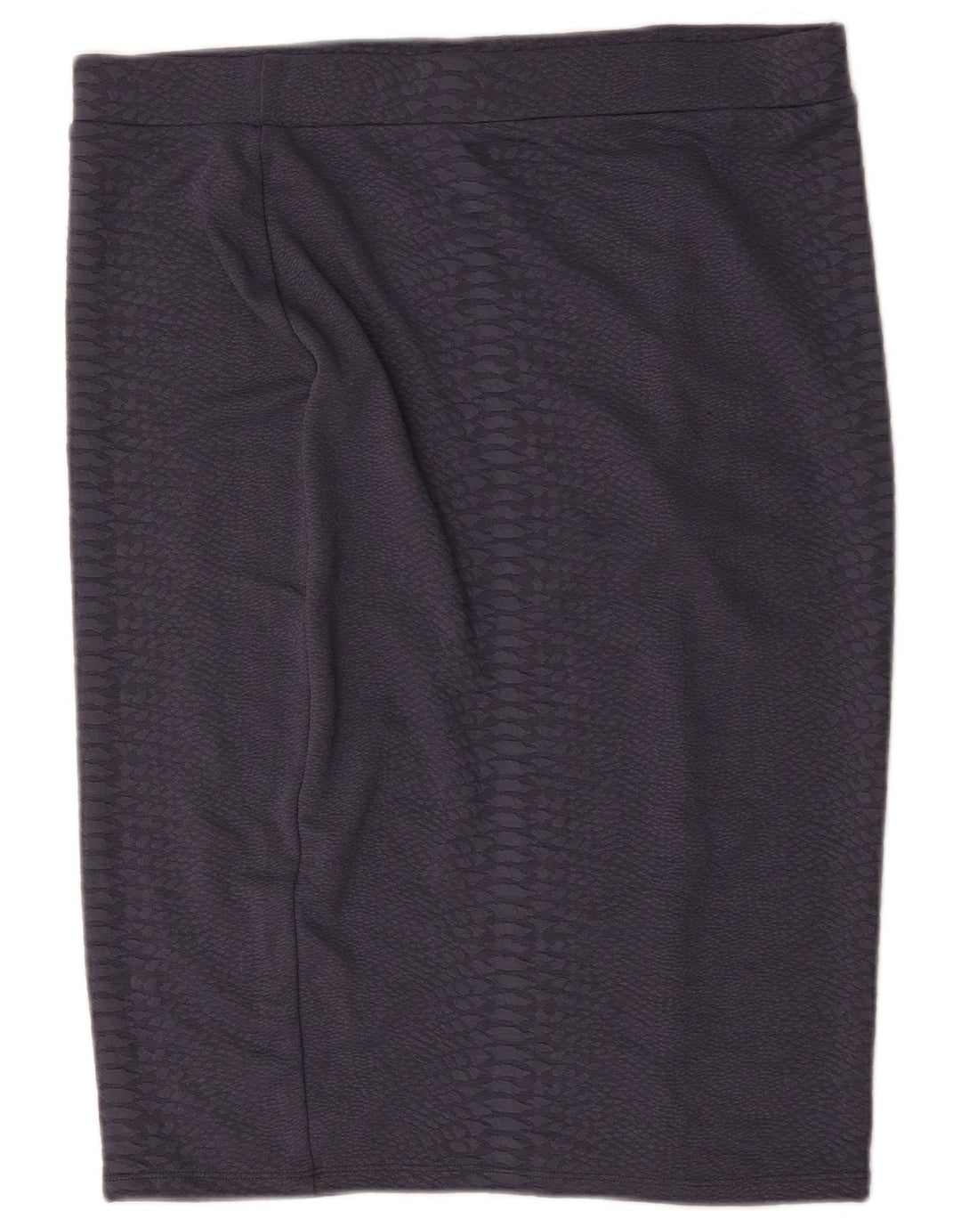 Marks & Spencer Damen Bleistiftrock UK 18 XL W36 Grau Polyester