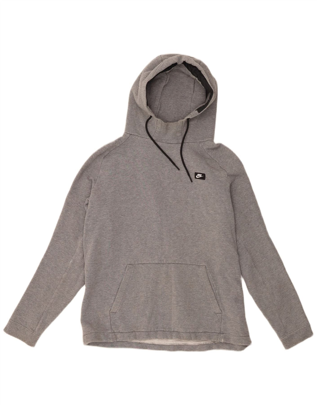 Nike Herren Kapuzenpullover, groß, graue Baumwolle