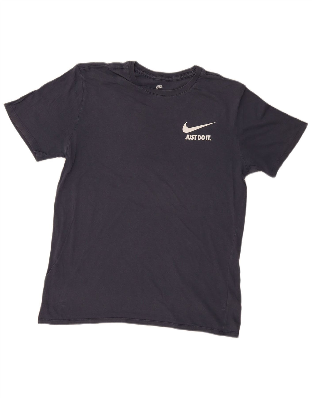 Nike Herren-T-Shirt mit Grafik, groß, marineblau, Baumwolle