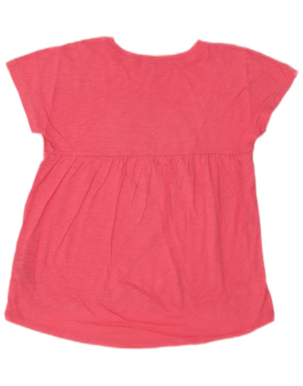 Benetton T-Shirt für Mädchen, 10–11 Jahre, XL, Rosa, Baumwolle