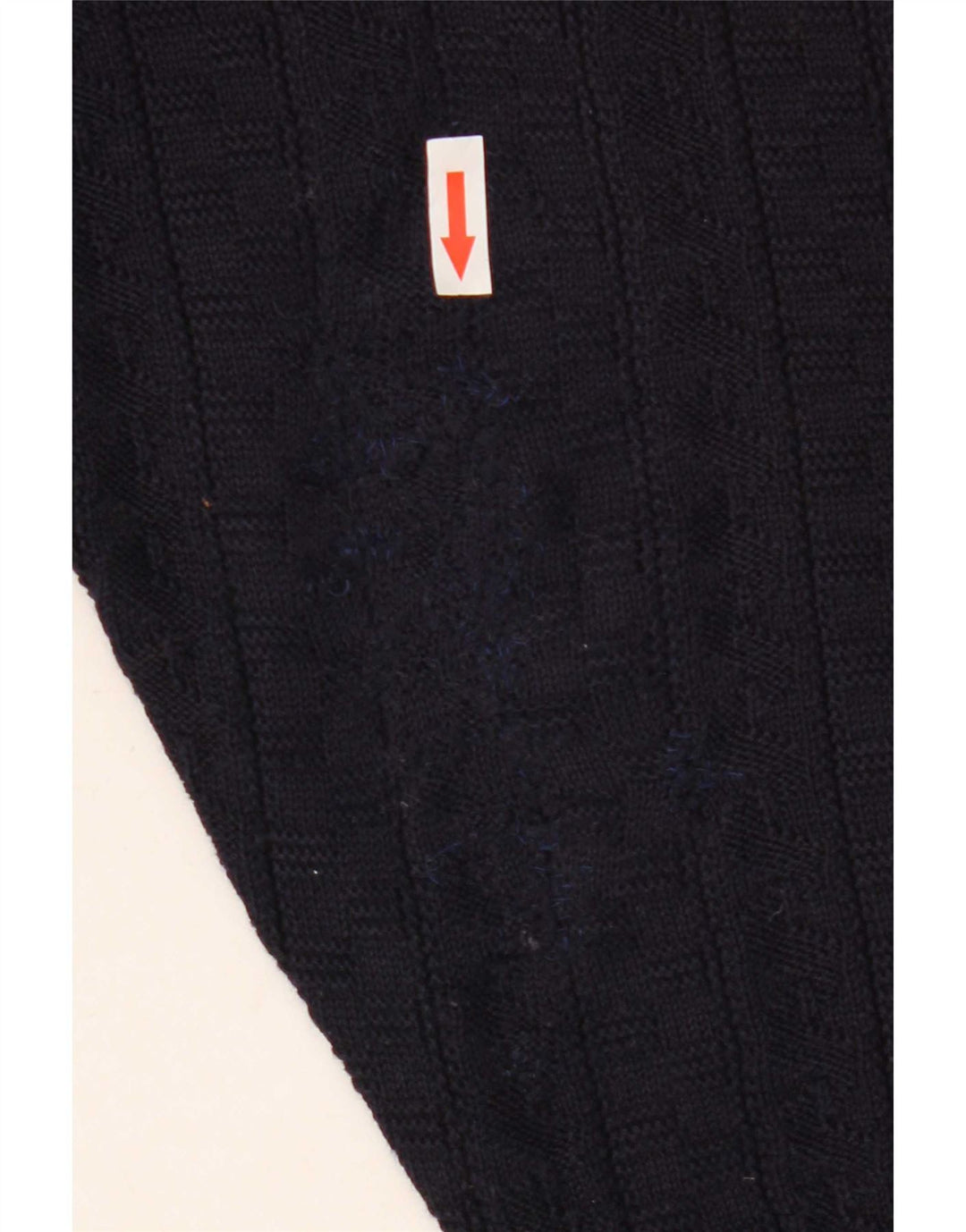 Il Granchio Herren-Pullover mit V-Ausschnitt, groß, Marineblau, Farbblock