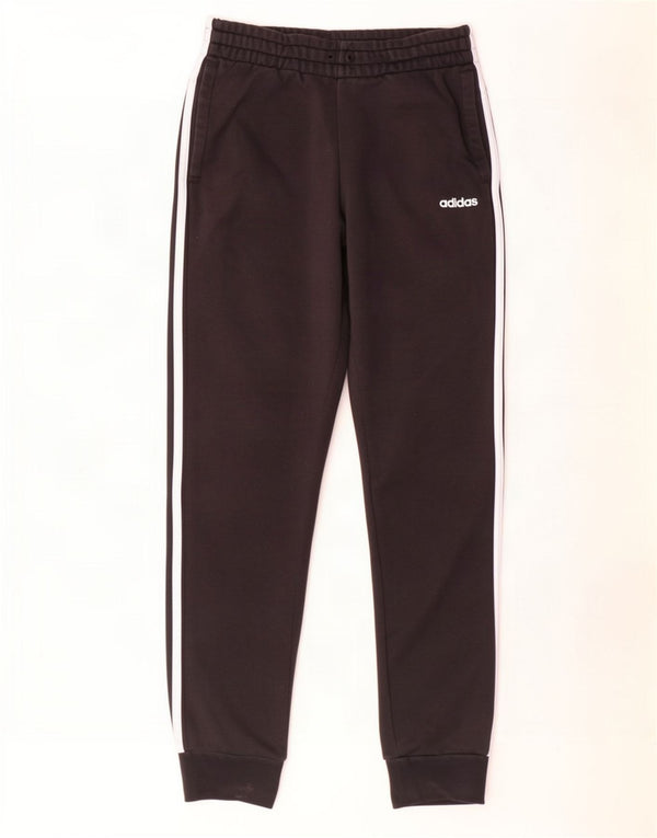Adidas Damen Trainingshose Jogger UK 8/10 Small Schwarz Baumwolle